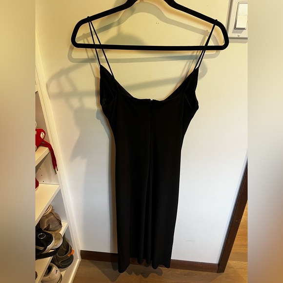 Little Black Dress. Laundry|Black Spaghetti Strap Dress|Size 10 - Picture 1 of 7